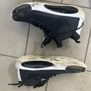 Jordan Black and White Sneakers